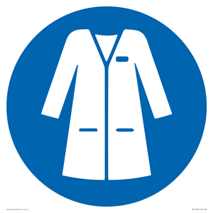 Mandatory: Wear laboratory coat